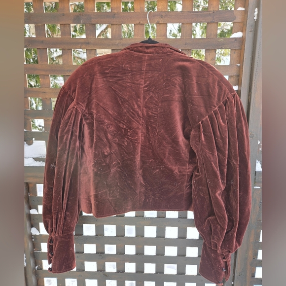 Vintage Velvet Blazer - Picture 9 of 11